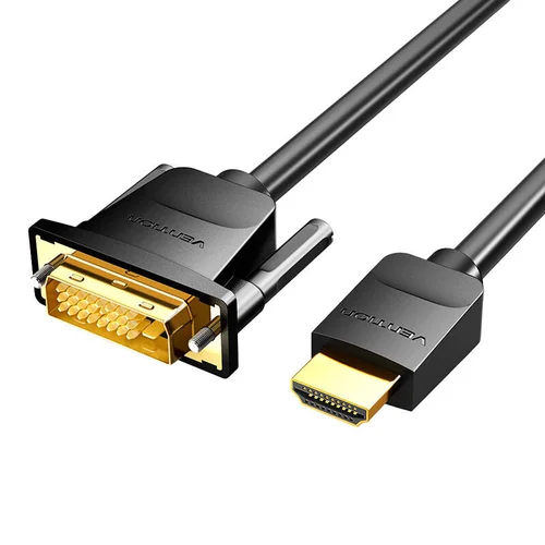 Vention ABFBH HDMI–DVI kabelis, 2 m, juodas image 3