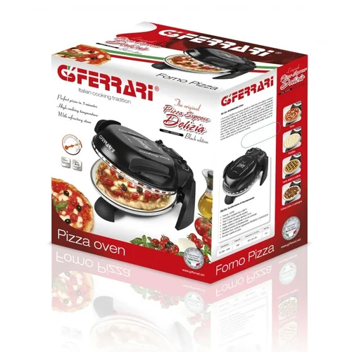 G3 Ferrari Delizia picos krosnelė 1200 W, juoda image 3