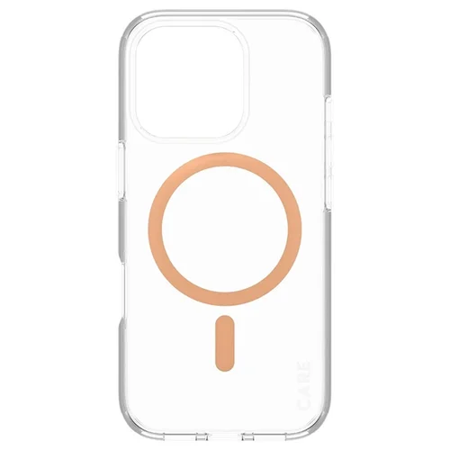 CARE by PanzerGlass 1374 dėklas iPhone 16 Pro Peachy MagSafe image 3