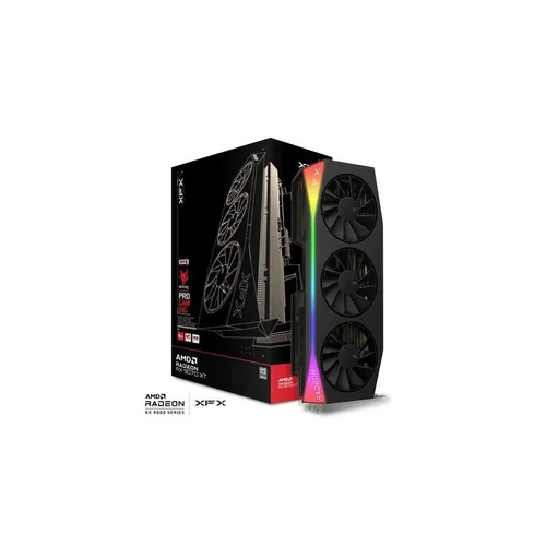 XFX Mercury RX 9070 XT OC RGB 16 GB image 1