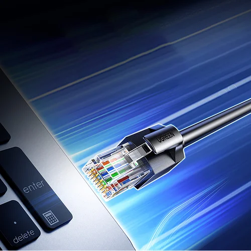 Ugreen Cat6 F/UTP 8 m Ethernet kabelis juodas image 2