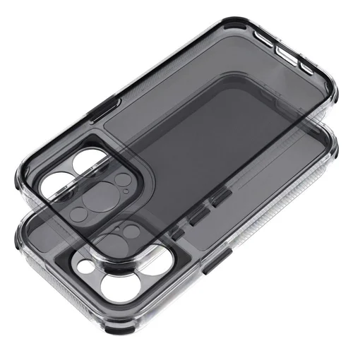MATRIX CLEAR dėklas iPhone 11, juodas image 1