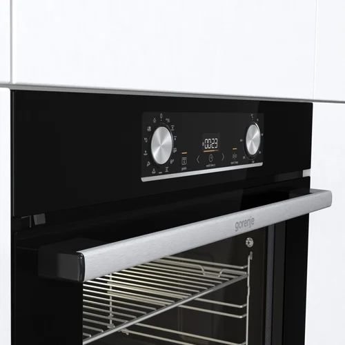 GORENJE BPSX6737E13BG, 60 cm, Juoda, Elektrinė image 3