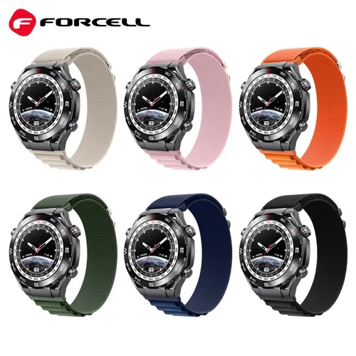 FORCELL F-DESIGN FS05 dirželis Samsung laikrodžiui 20 mm oranžinis image 3