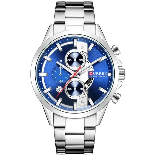 CURREN 8325 vyriškas kvarcinis laikrodis chronografas image 1