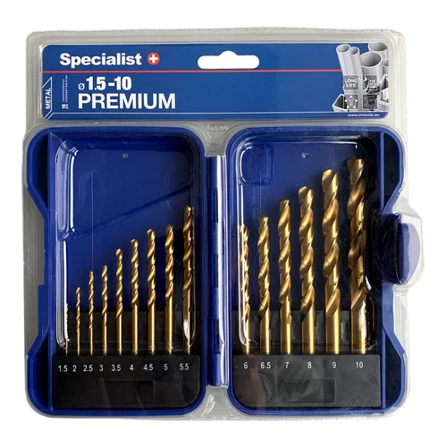 Specialist+ Titanium grąžtų rinkinys 1,5–10 mm 15 vnt image 1
