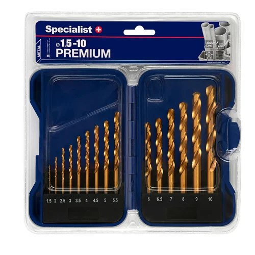 Specialist+ Titanium grąžtų rinkinys 1,5–10 mm 15 vnt image 3