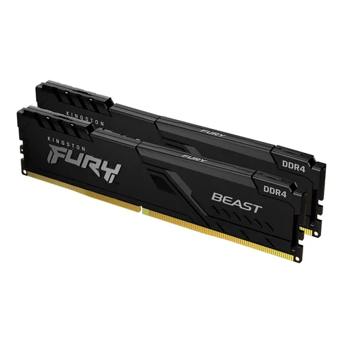 Kingston FURY Beast DDR4 64 GB 3200 MHz CL16, juoda image 1