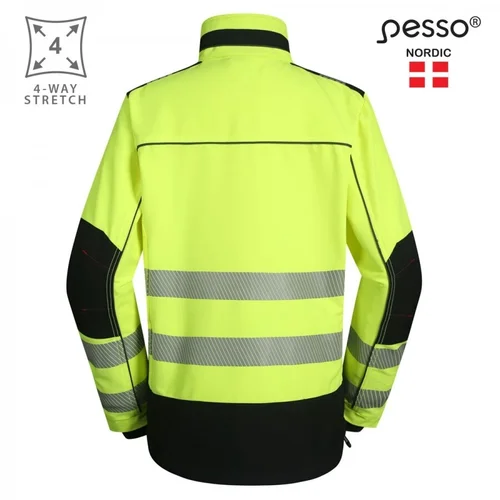 PESSO Titan 125 DS125G HI-VIS geltonas švarkas 2XL image 3