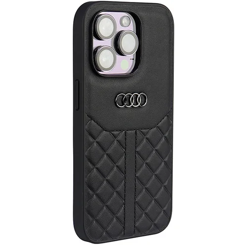 Audi AU-TPUPPCIP14P-Q8/D1-BK dėklas iPhone 14 Pro, juodas image 2