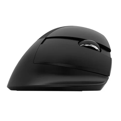 Delux M618 Mini juoda vertikali pelė image 3