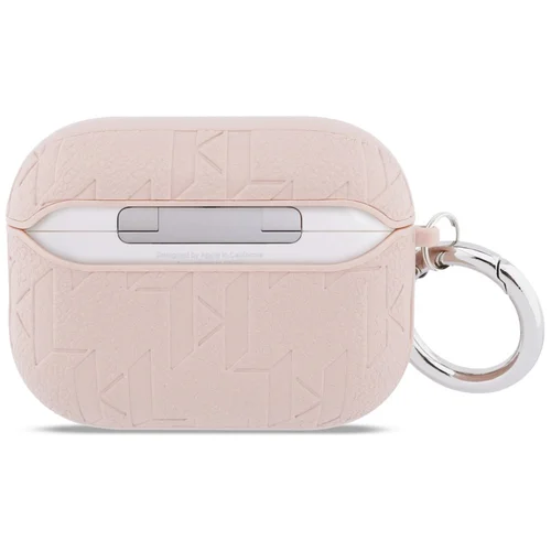 Karl Lagerfeld Monogram Karl & Choupette dėklas AirPods Pro 3, rožinis image 2