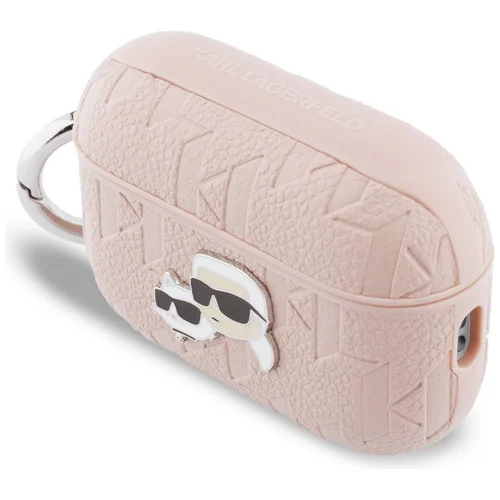 Karl Lagerfeld Monogram Karl & Choupette dėklas AirPods Pro 3, rožinis image 3