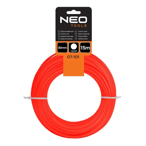NEO TOOLS 07-101 Žoliapjovės laido skersmuo 2 mm, 15 m image 2