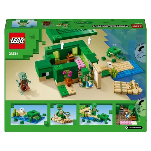 LEGO® Minecraft The Turtle Beach House – 234 dalių image 2