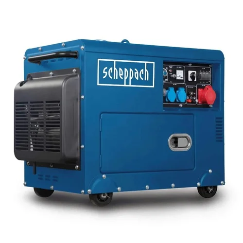 Scheppach SG5200D dyzelinis generatorius 5000/5500 W image 1