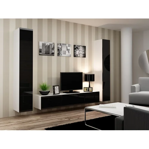 Cama Full VIGO 180 cm spinta balta/juoda image 2