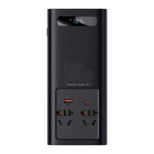 Baseus CGNB000101 500 W automobilių keitiklis image 3