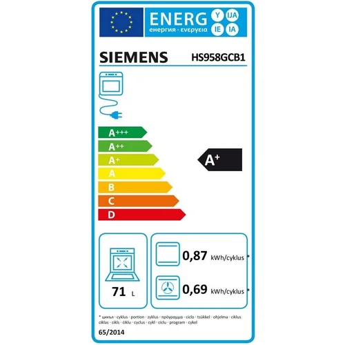 Siemens HS958GCB1 Įmontuojama orkaitė 60 cm image 3