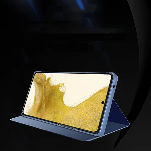 Samsung Galaxy S23+ Clear View Case mėlynas dėklas image 2