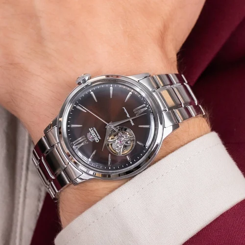 Orient Classic Bambino Open Heart RA-AG0027Y10B laikrodis image 2