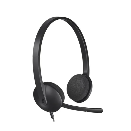 Logitech H340 USB laidinės ausinės image 1