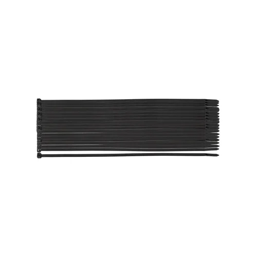 EXTREME plastikiniai užveržimo dirželiai 3,6 × 200 mm, Juodi image 1