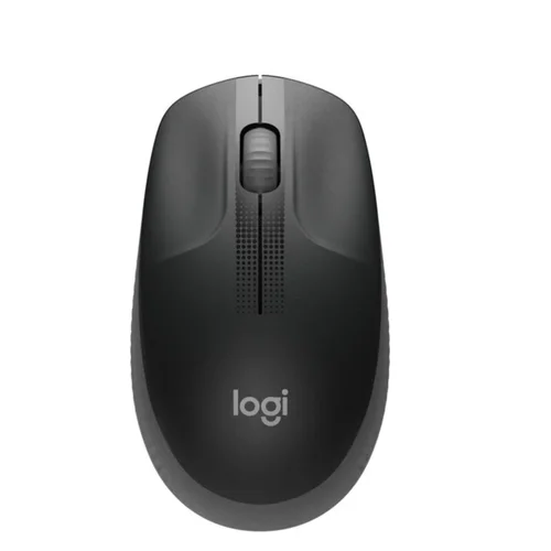 Logitech M190 belaidė pelė, 1000 DPI, antracito image 1