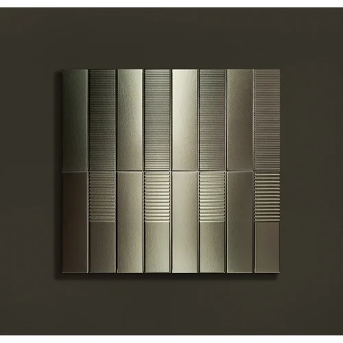 Tubadzin Groove metallic keraminės sienų plytelės 29,8x7,8cm image 2