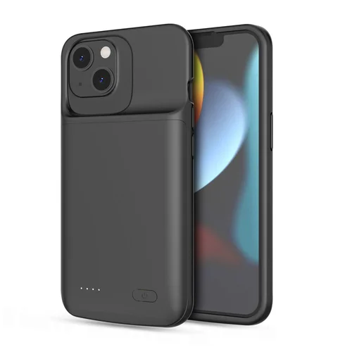 Tech-Protect PowerCase iPhone 13 / 13 Pro dėklas, 4800 mAh, juodas image 2