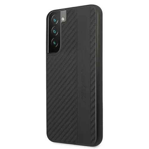 Mercedes-AMG Galaxy S22+ anglies pluošto dėklas, juodas image 2