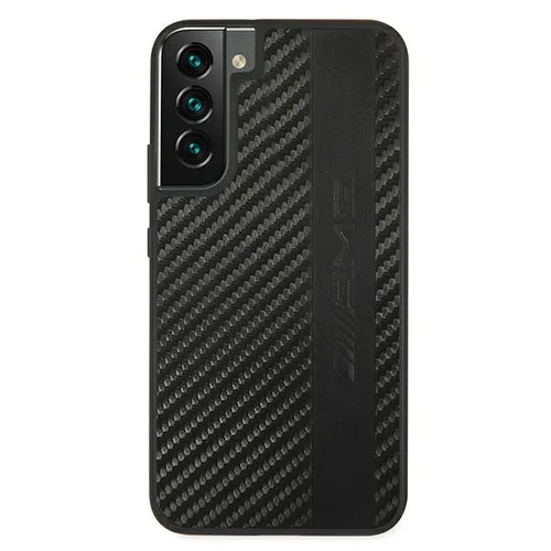 Mercedes-AMG Galaxy S22+ anglies pluošto dėklas, juodas image 3