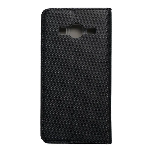SMART CASE dėklas-knygutė Samsung J3/J3 2016, juodas image 2