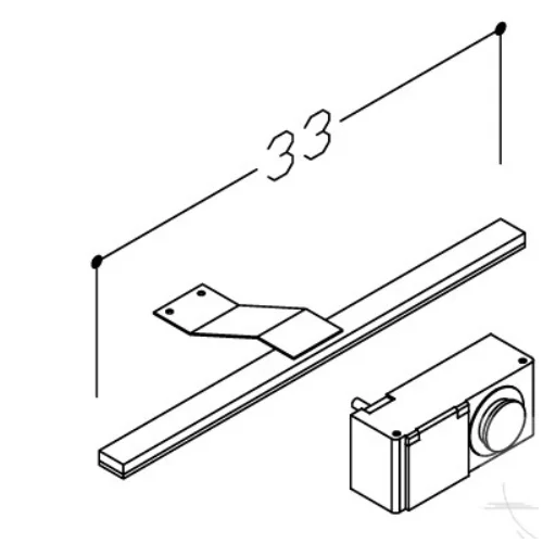 Raguvos Baldai Šviestuvas LED IP44 33 cm 01512 image 2