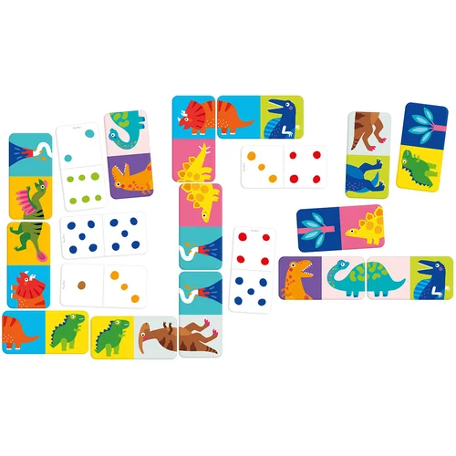CzuCzu Domino dinozaurai 28 dalių ZA4222 image 2