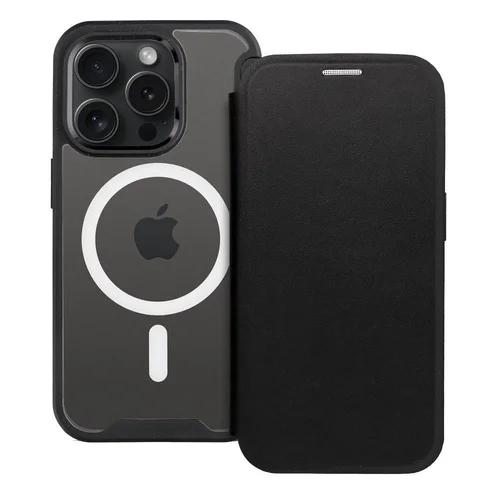 SMART MAG MagSafe dėklas iPhone 12 Pro Max, juodas image 2