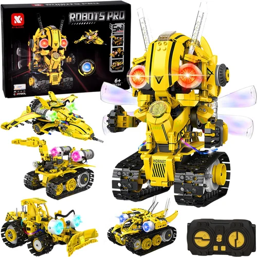 Robotai Pro 5-in-1 konstravimo rinkinys, 673 vnt., RC0743 image 1