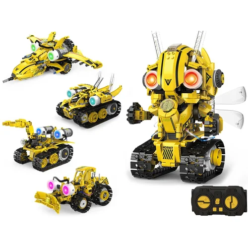 Robotai Pro 5-in-1 konstravimo rinkinys, 673 vnt., RC0743 image 2