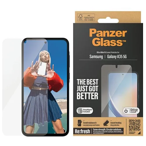 PanzerGlass Ultra-Platus Prigludimas Samsung Galaxy A35 5G stiklas image 1