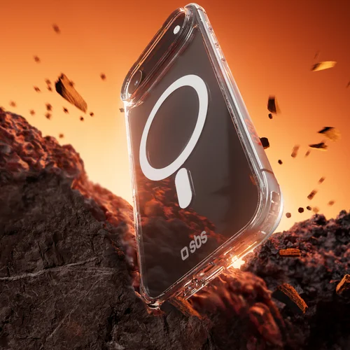 SBS Extreme Mag D3O dėklas iPhone 17 Air, skaidrus image 3