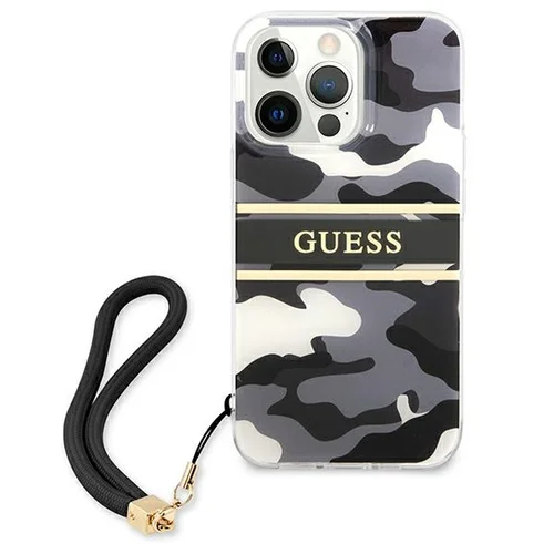 Guess GUHCP13XKCABBK dėklas iPhone 13 Pro Max 6,7 col., juodas image 3