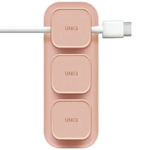 Uniq Pod Mag magnetinis kabelių organizatorius, rožinis image 1