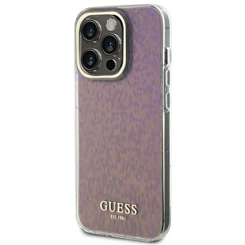 Guess GUHCP15XHDECMP dėklas iPhone 15 Pro Max 6,7 col., rožinis image 2