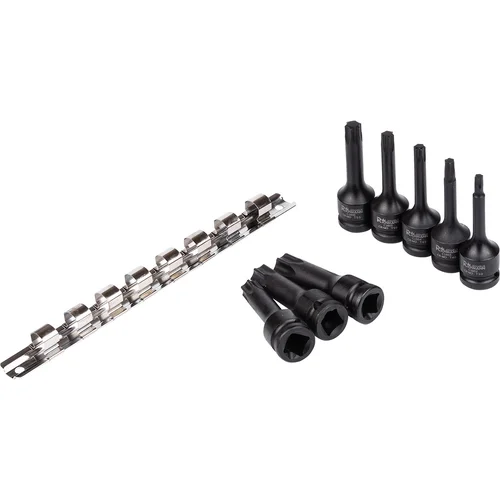 Richmann Smūginiai TORX antgaliai 1/2" T30-T80 8 vnt image 3