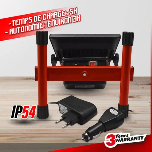 I-Watts Pro 20W Įkraunamas LED Darbo Prožektorius 1400 lm image 3