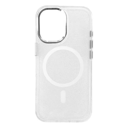 MagSafe blizgantis dėklas iPhone 16, baltas image 1