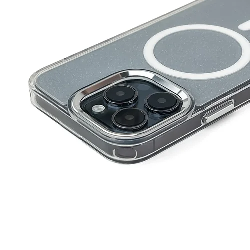 MagSafe blizgantis dėklas iPhone 16, baltas image 3