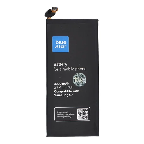Akumuliatorius Samsung S7 3000 mAh Blue Star Premium image 1