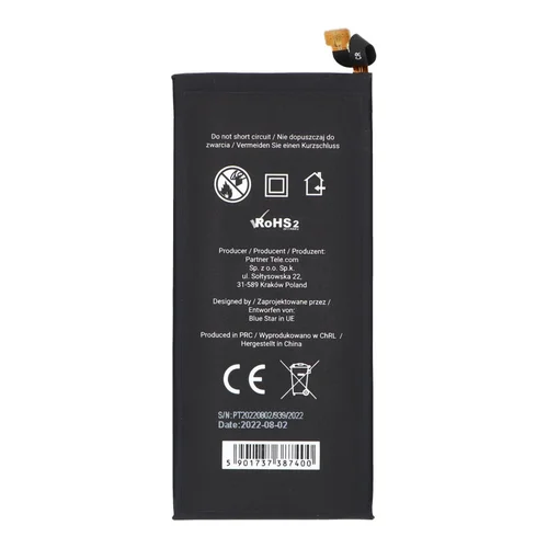 Akumuliatorius Samsung S7 3000 mAh Blue Star Premium image 2