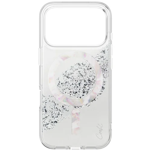 Uniq Coehl Crystelle magnetinis dėklas iPhone 17 Pro, sidabrinis image 2